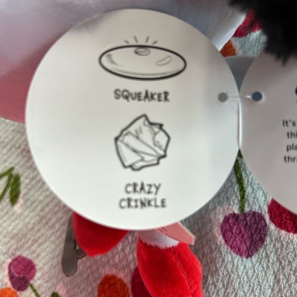 Festive Snoopy Dog Toy with Red Hat - Picture 2 of 4